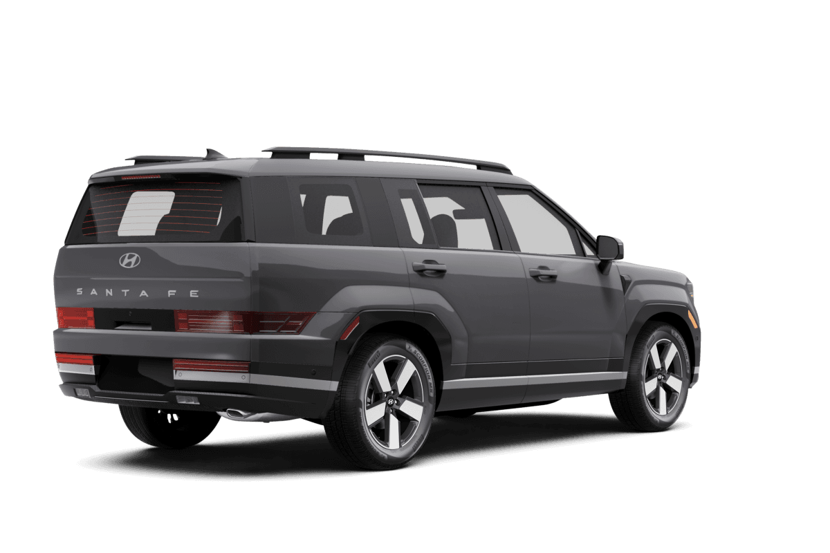 Hyundai Santa Fe  - Back view Hyundai Santa Fe  - Back view